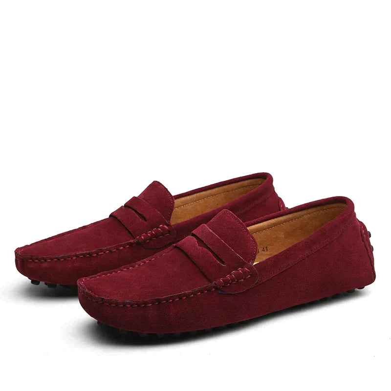 GIANNI - Suede Loafers