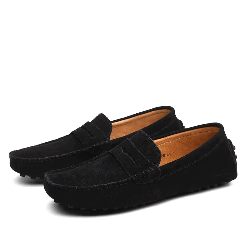 GIANNI - Suede Loafers